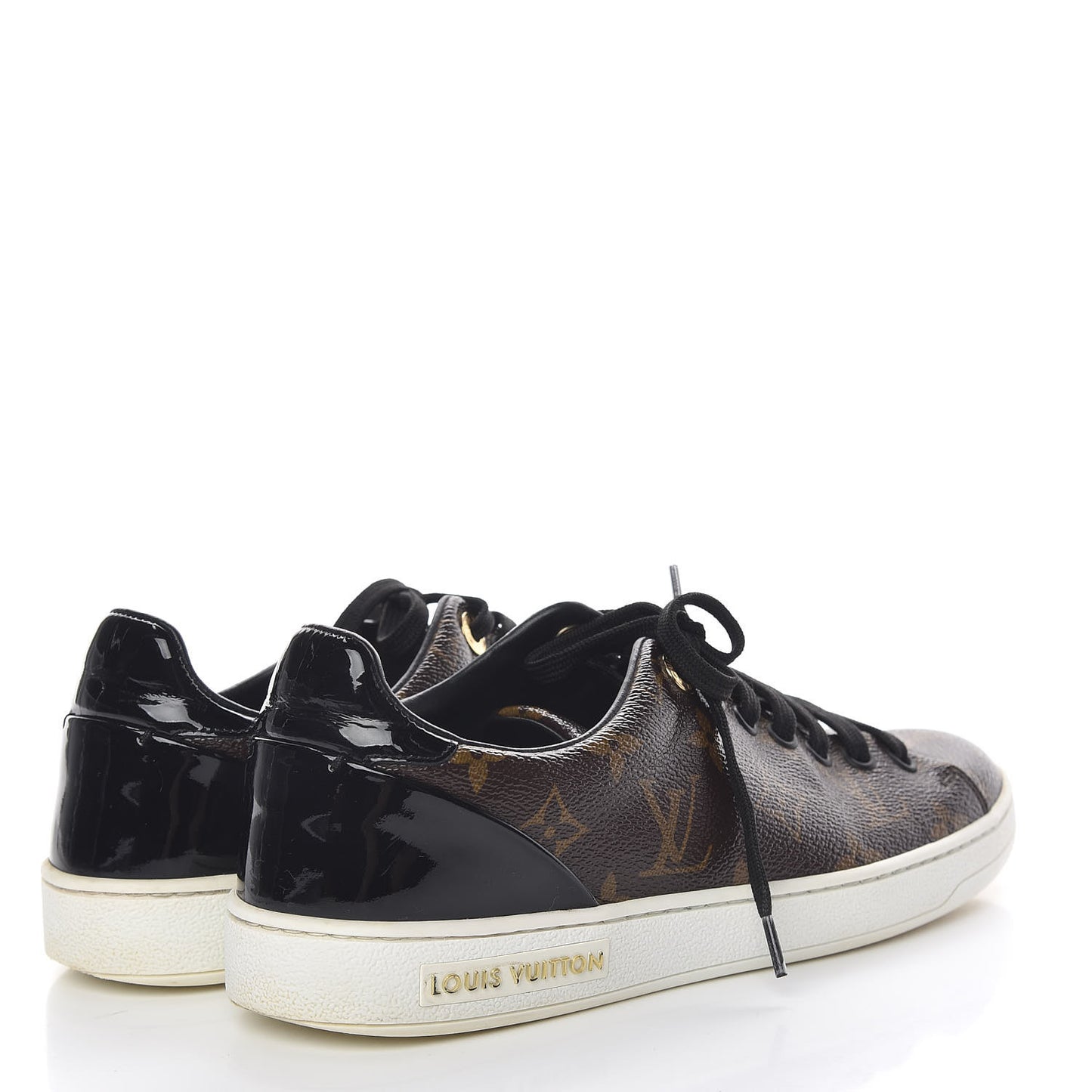 Patent Monogram Frontrow Sneakers 37