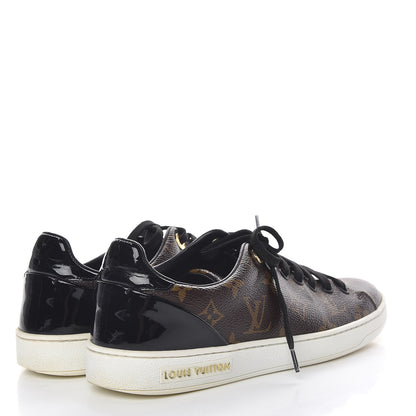 Louis Vuitton Patent Monogram Frontrow Sneakers 37 4 of 14