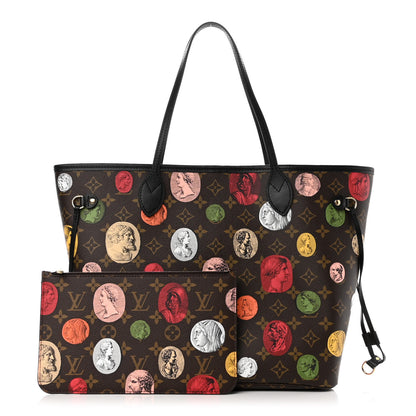 Louis Vuitton X FORNASETTI Monogram Cameo Neverfull MM 1 of 9