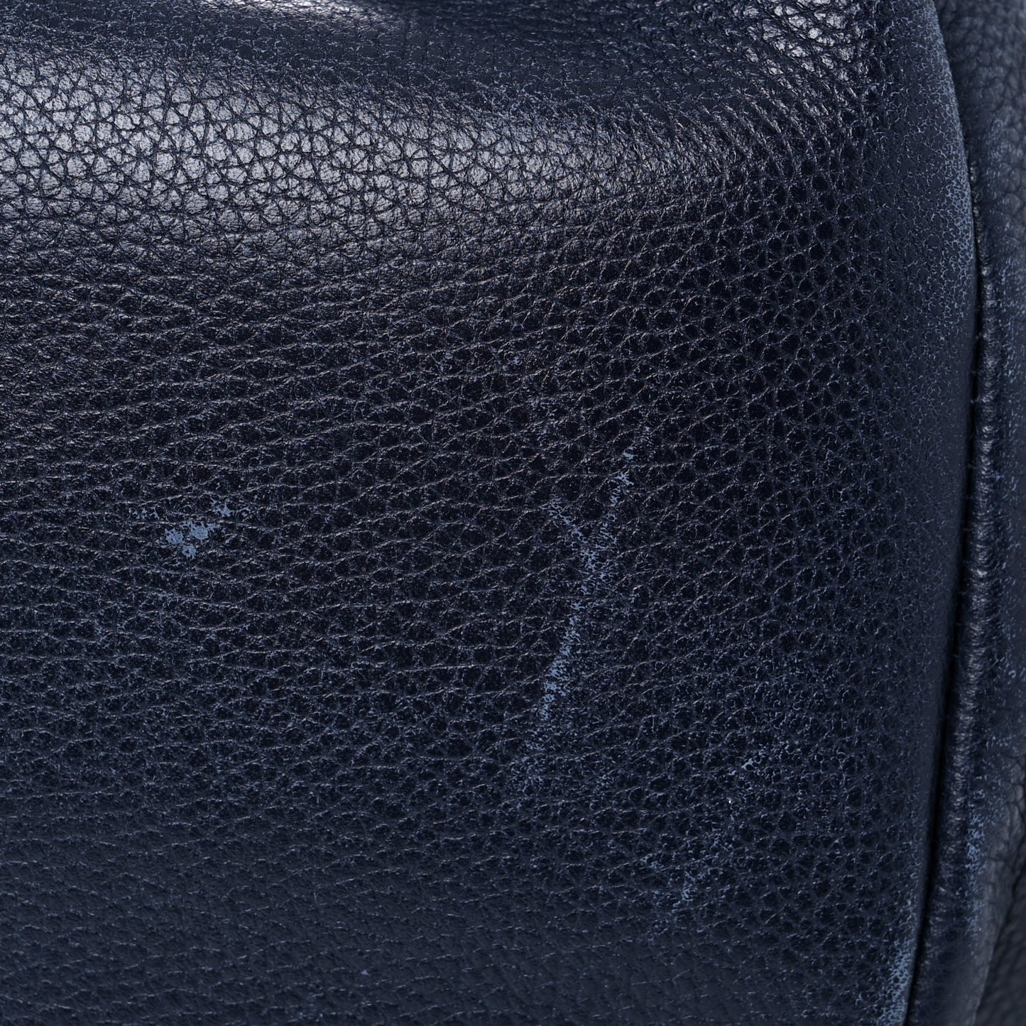 Grain Calfskin Canvas Mega Check Drifton Backpack Blue