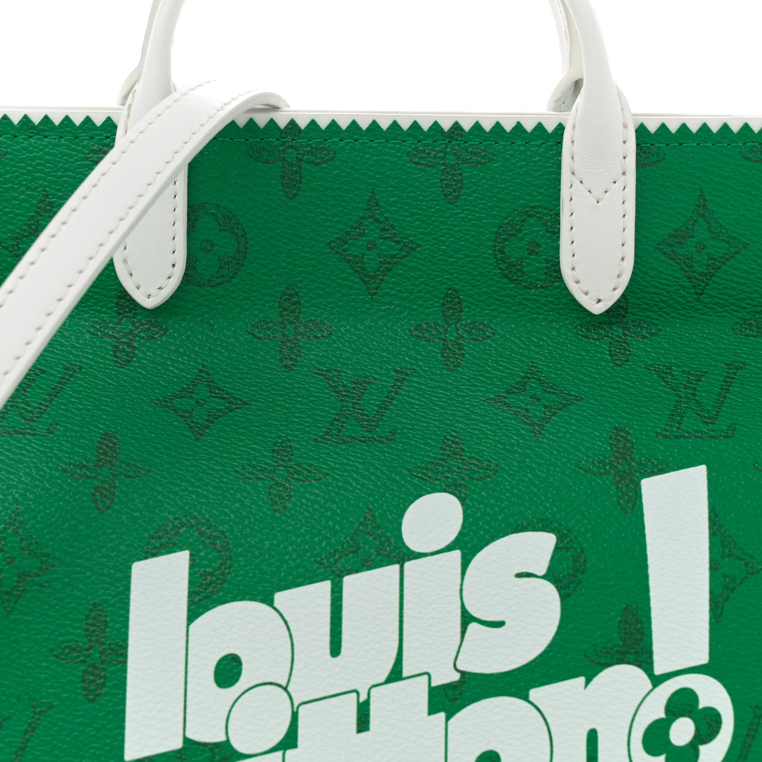 Louis Vuitton Vintage Monogram Everyday LV Litter Green 7 of 9