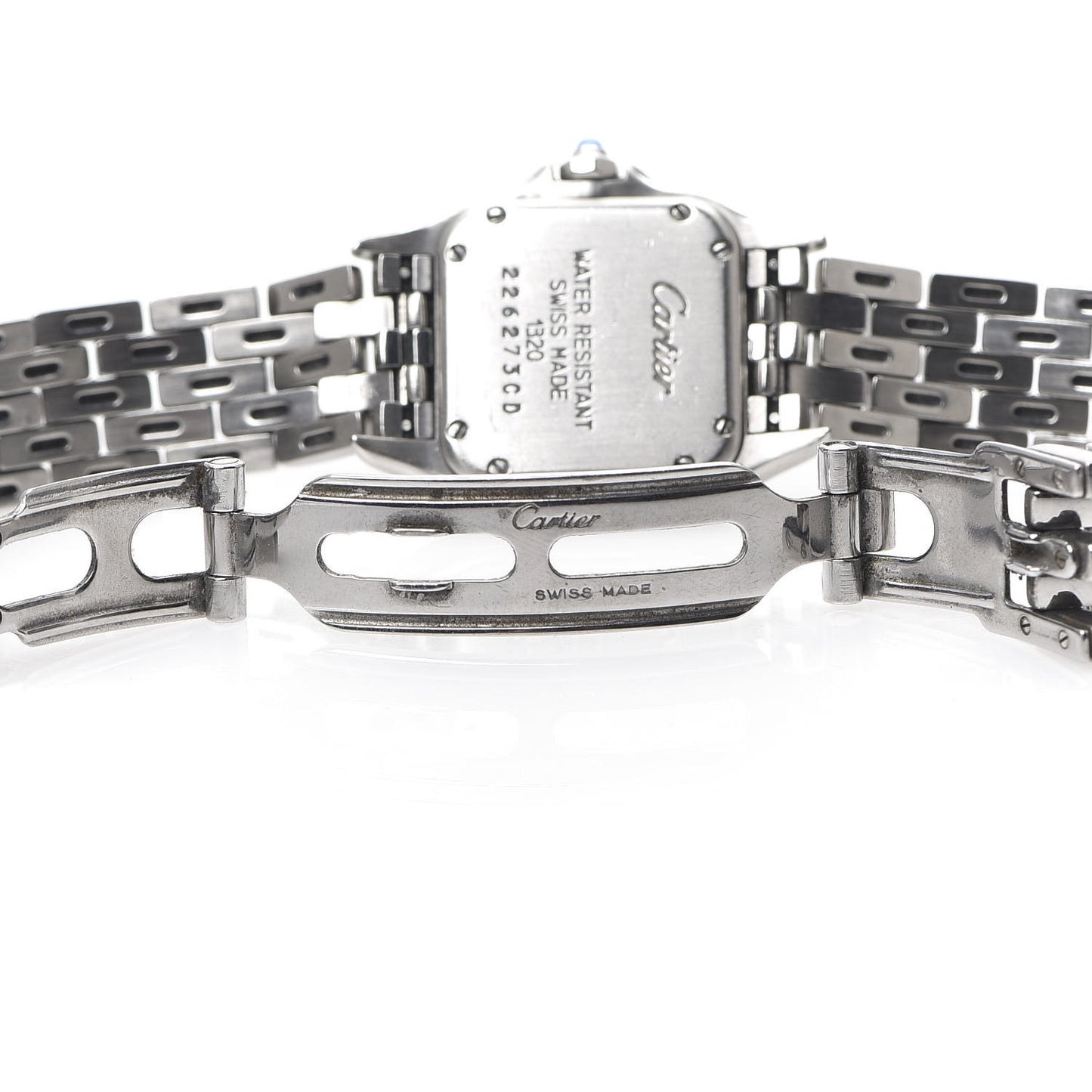 Stainless Steel 22mm Panthere Quartz Watch