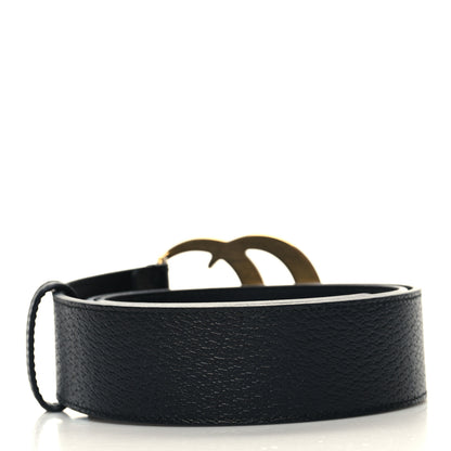 Gucci Textured Calfskin Double G 40mm Belt 85 34 Black 2 of 6