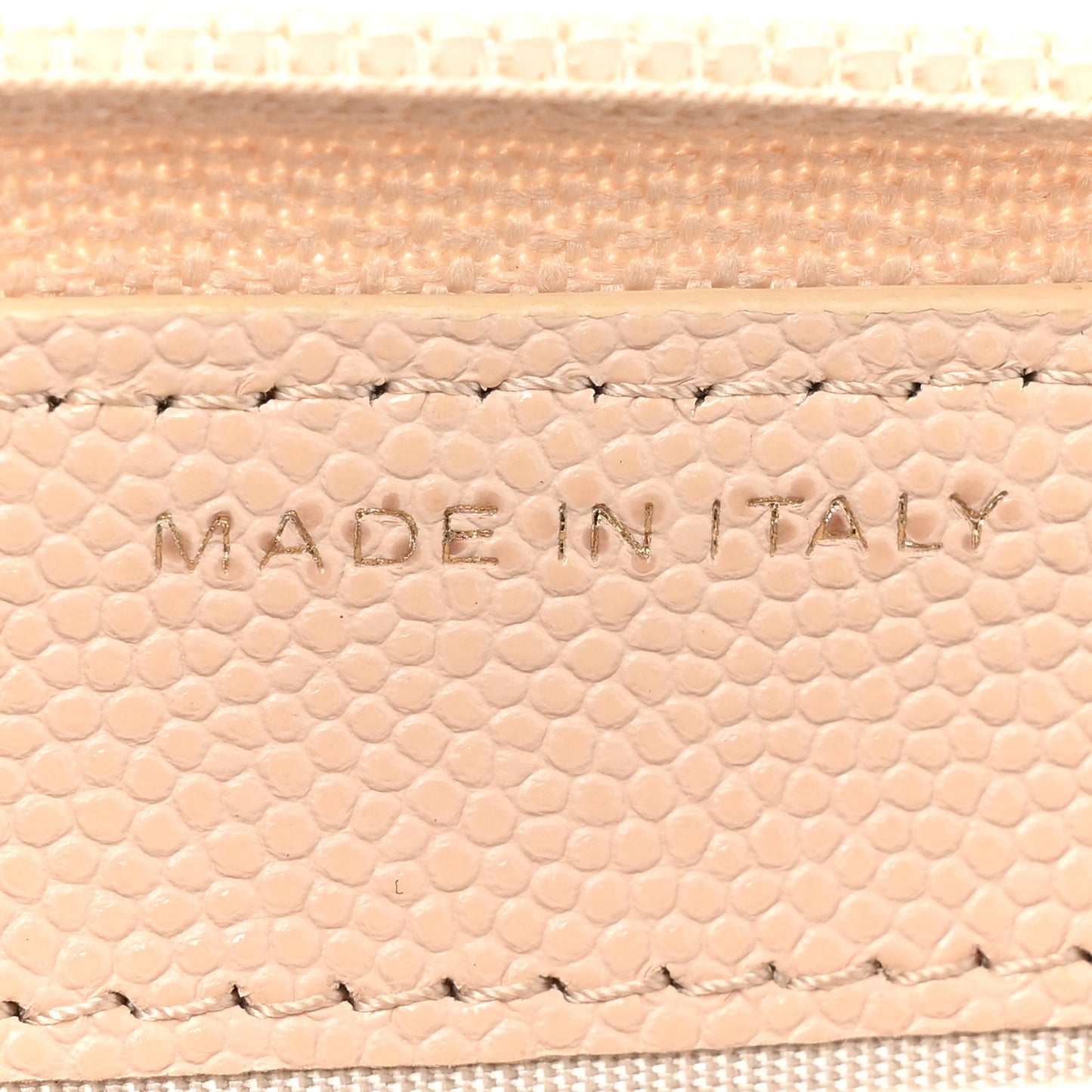 Caviar Timeless CC Zip Around Coin Purse Beige Clair