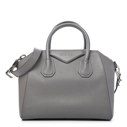 Givenchy Sugar Goatskin Small Antigona Pearl Grey 1 of 9