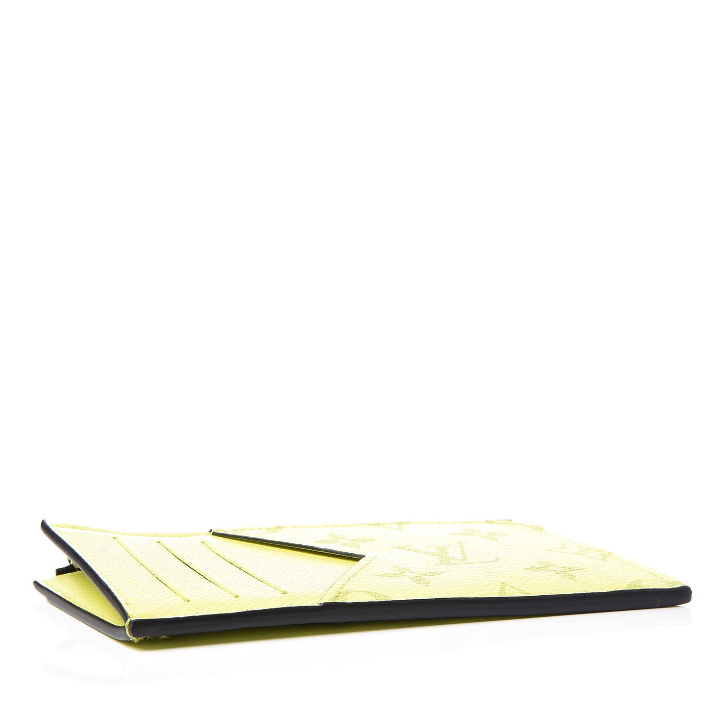 Monogram Taiga Coin Card Holder Yellow