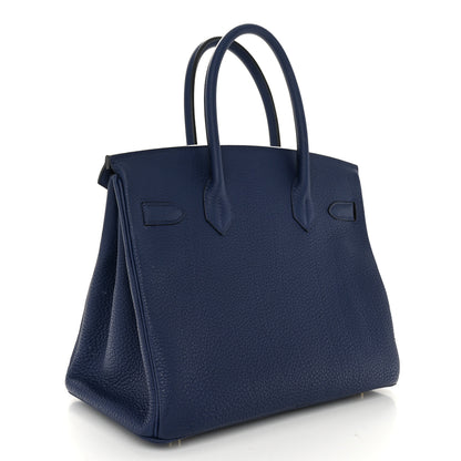 Hermes Togo Birkin 30 Bleu Saphir 3 of 12