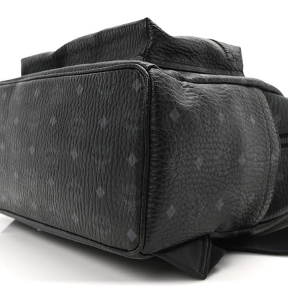 MCM Visetos Large Stark Backpack Black 10 of 10