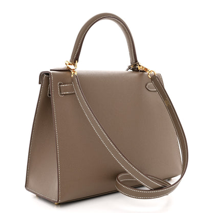 Hermes Epsom Kelly Sellier 28 Etoupe 3 of 11