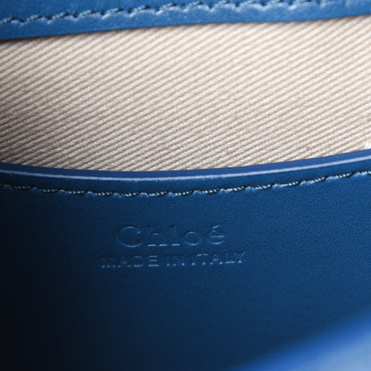 Chloe Calfskin Small Tess Bag Vinyl Blue 7 of 11