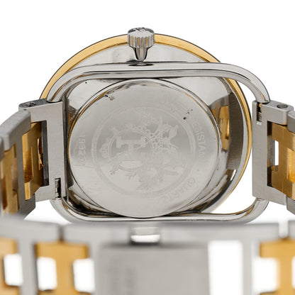 Hermes Stainless Steel 25mm Arceau Clipper Quartz Watch Gold 4 of 4