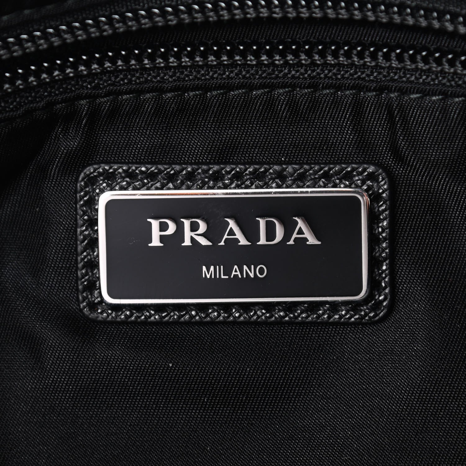 Prada Tessuto Nylon Montagna Messenger Bag Black 6 of 9