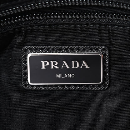 Prada Tessuto Nylon Montagna Messenger Bag Black 6 of 9