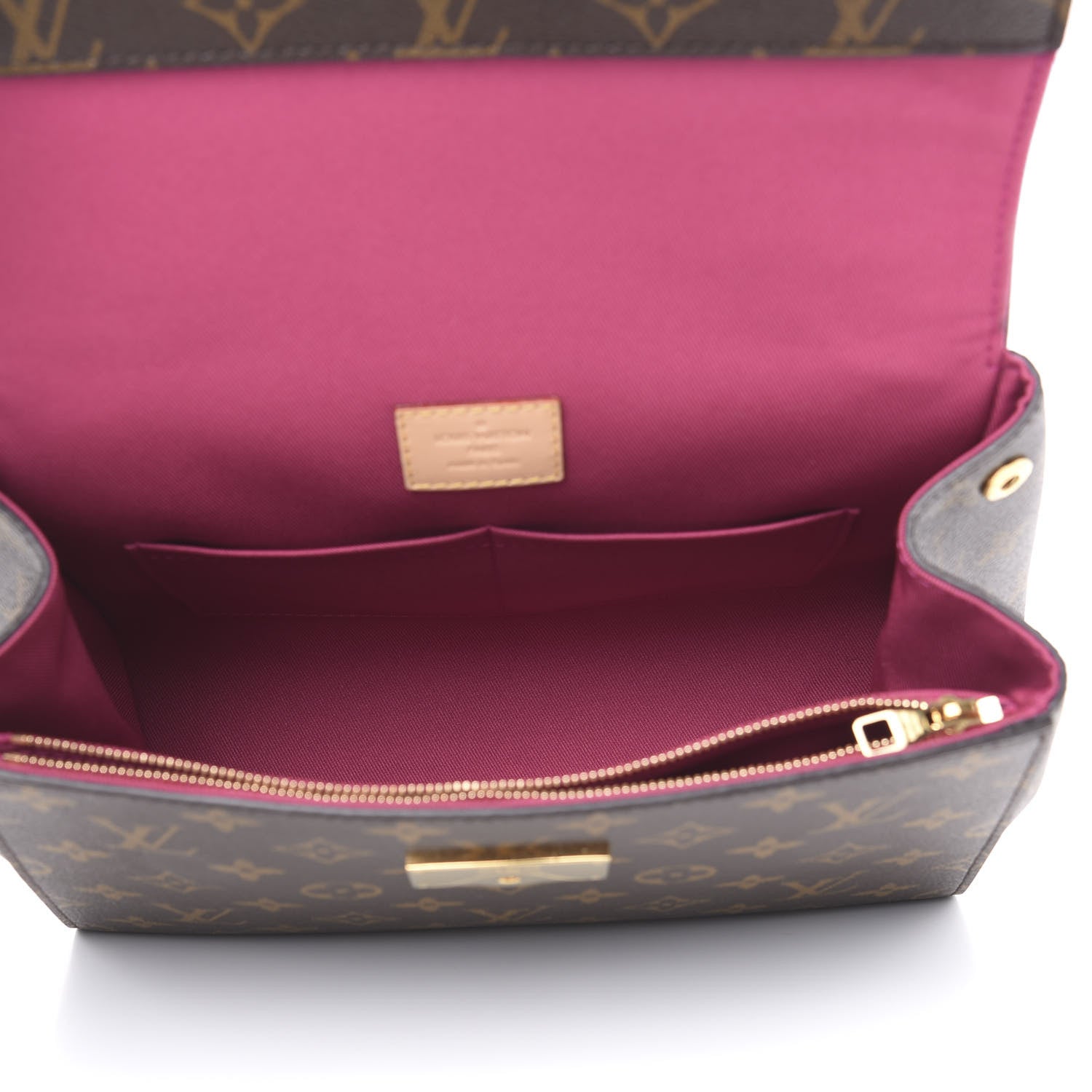 Louis Vuitton Monogram Cluny BB Bordeaux Fuchsia 5 of 9