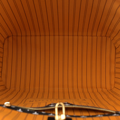 Louis Vuitton Monogram Giant Jungle Neverfull MM Black 6 of 10