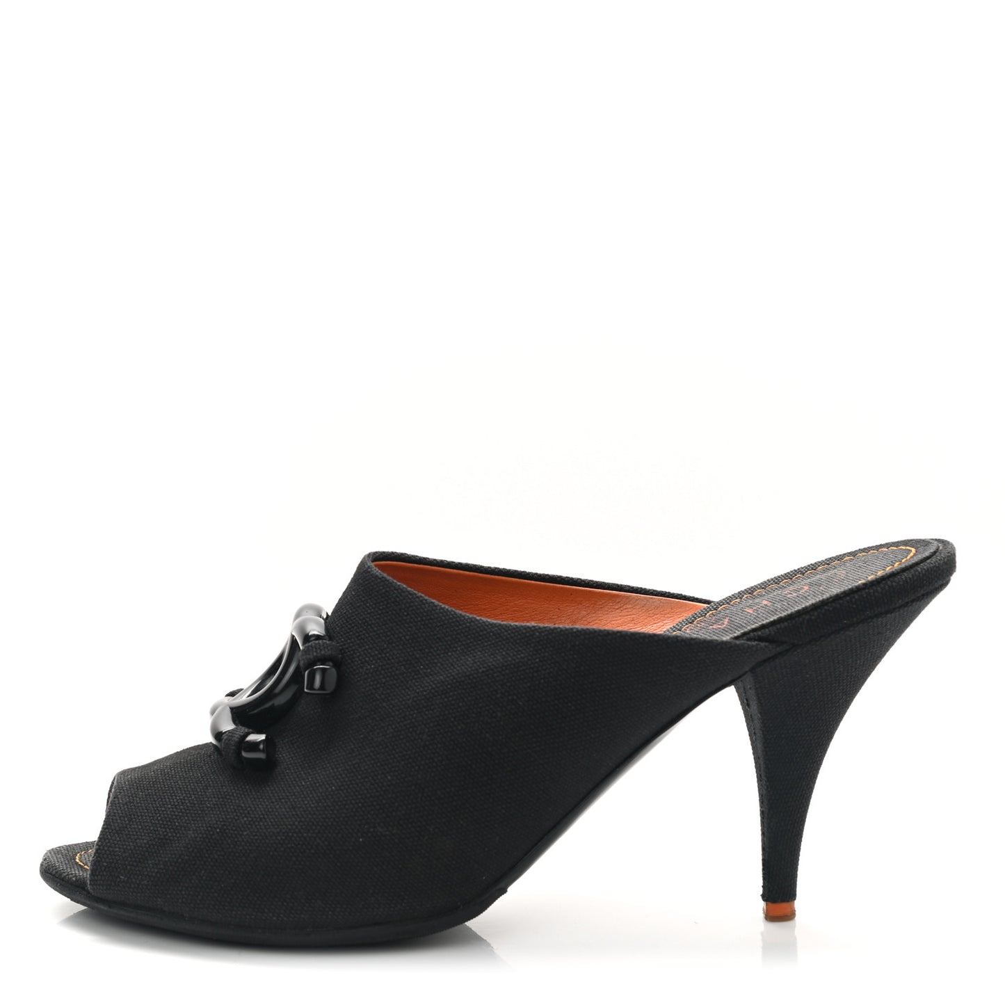 Denim CC Mules 39.5 Black