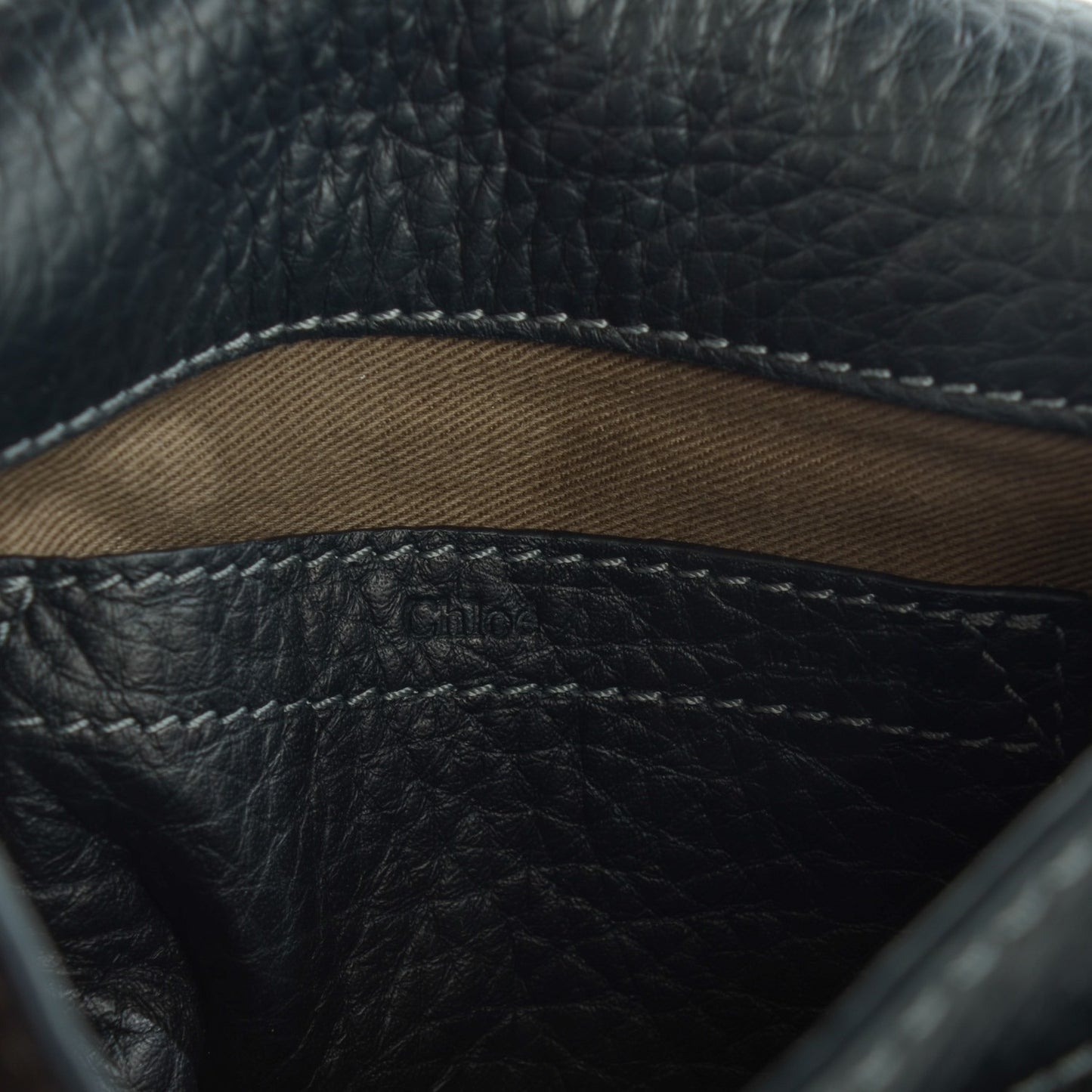 Calfskin Mini Marcie Round Crossbody Bag Black