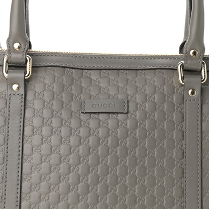Gucci Soft Microguccissima Small Zippered Satchel Loess 9 of 12