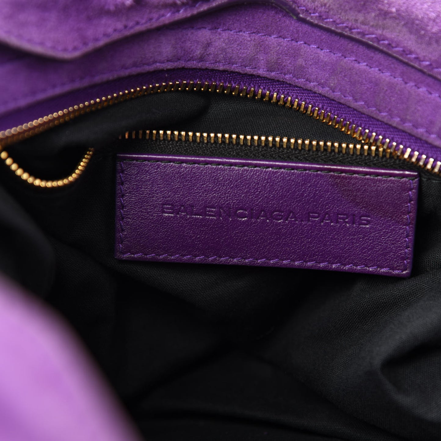 Baby Daim Suede Giant 12 Gold Hardware City Ultraviolet