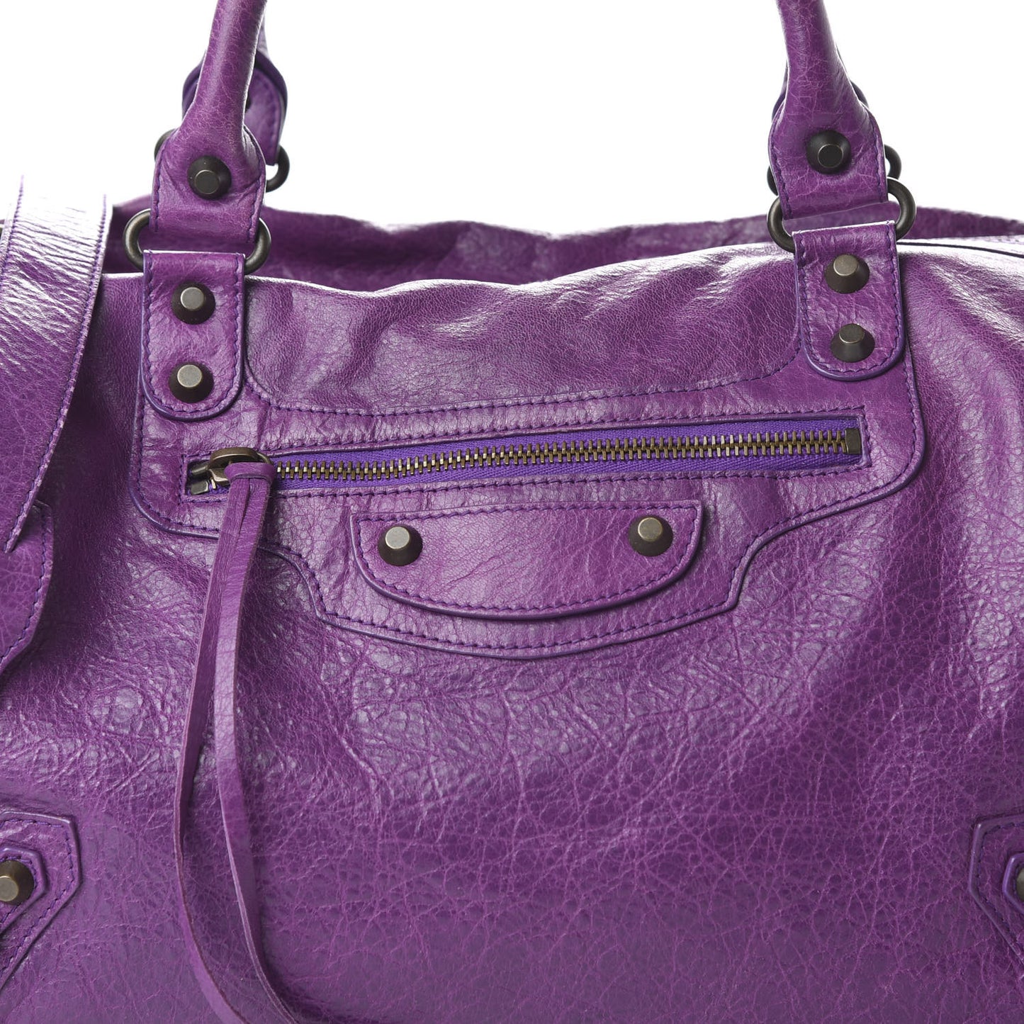 Agneau Classic Hardware Boston Ultraviolet