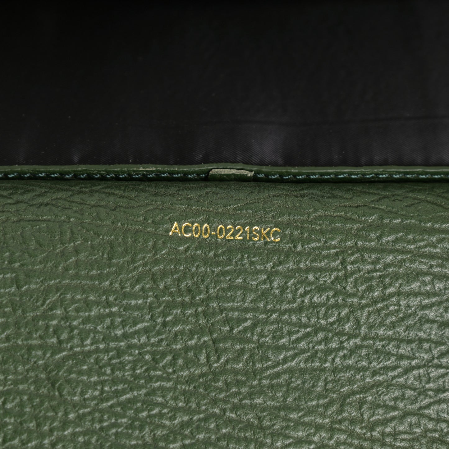 Textured Calfskin Large Pashli Satchel Jade