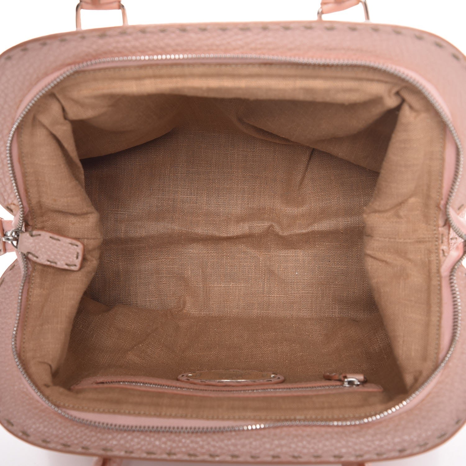 Fendi Cuoio Romano Selleria Adele 1328 Bag Cipria 5 of 8