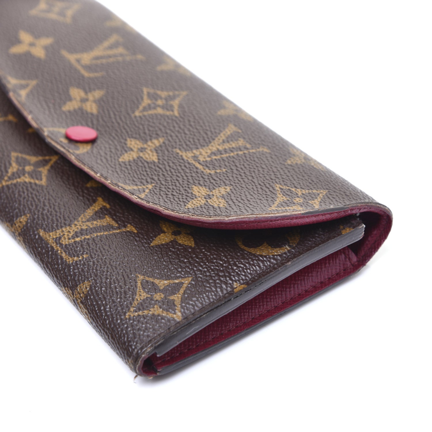 Louis Vuitton Monogram Emilie Wallet Fuchsia 11 of 15