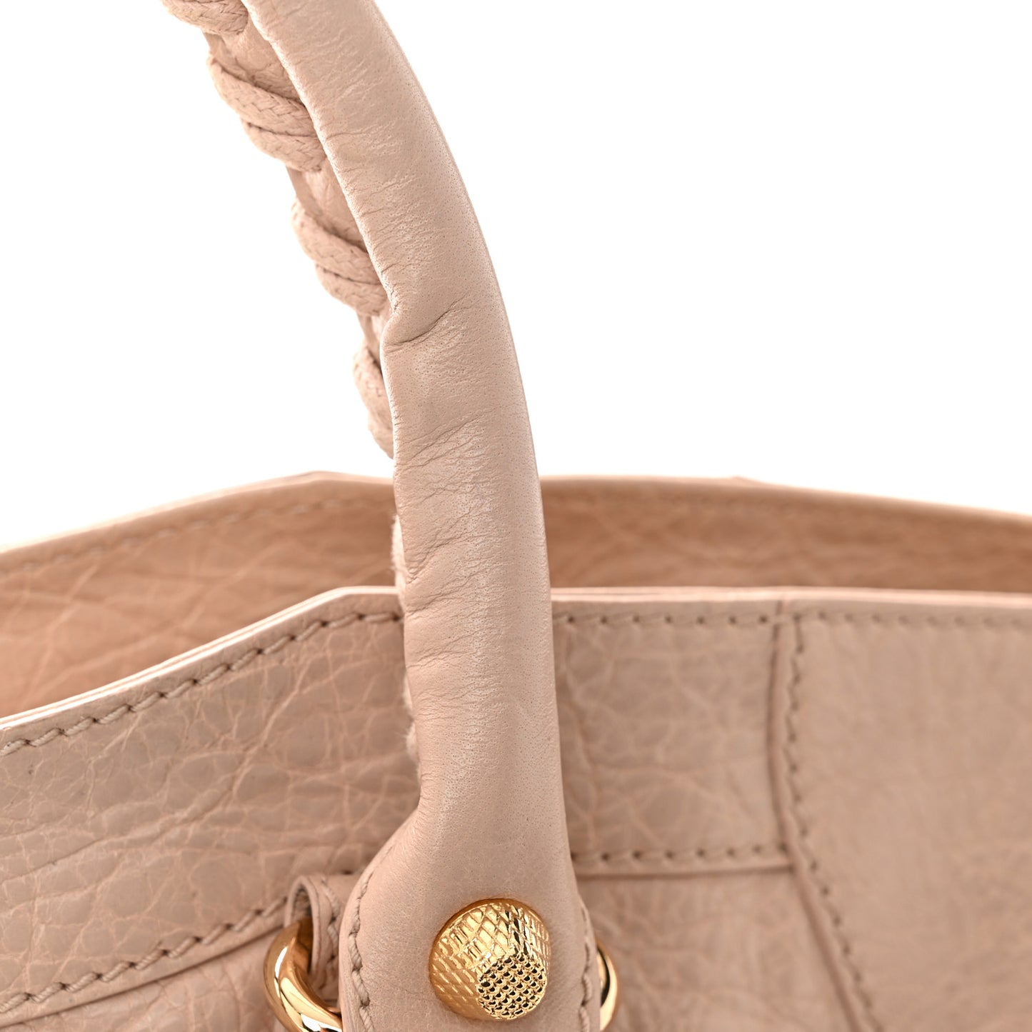 Agneau Giant 12 Gold Hardware Part Time Rose Aubepine Rose Light
