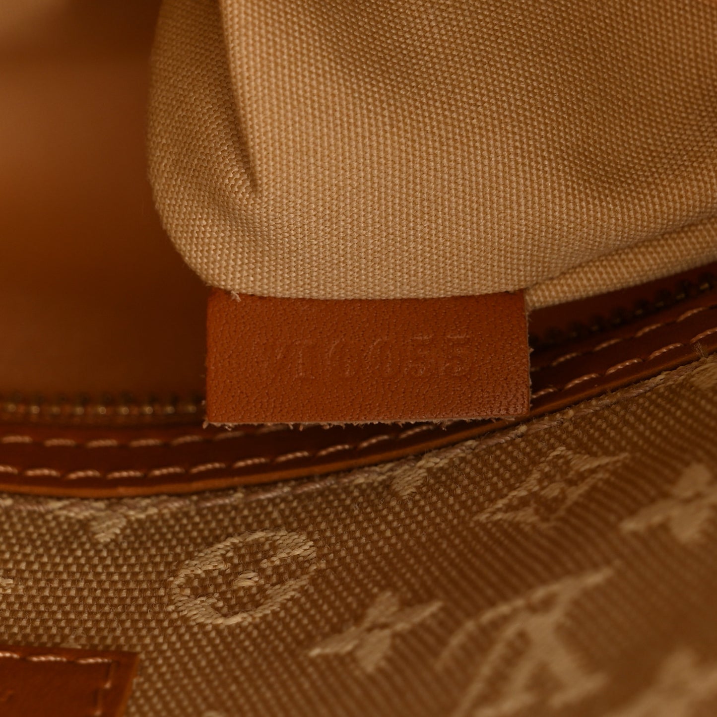 Mini Monogram Besace Mary Kate Beige