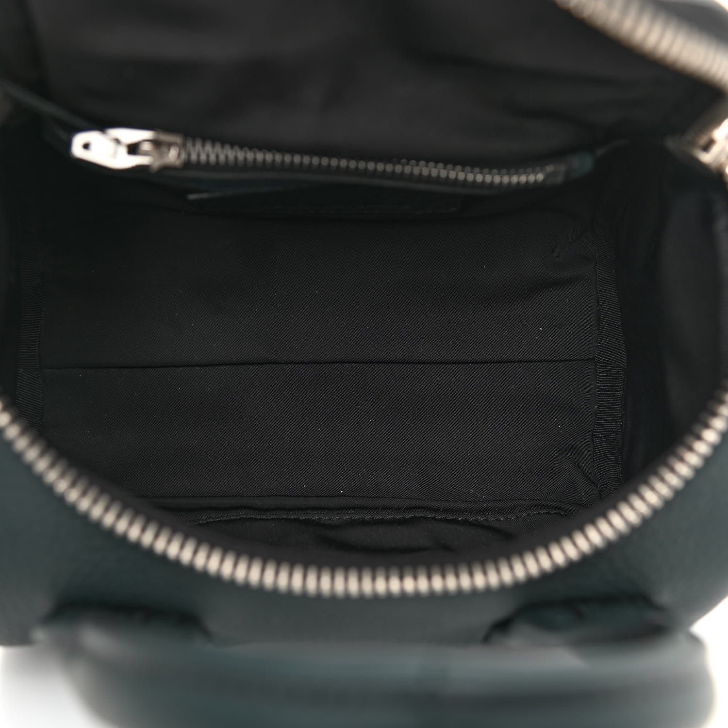 Alexander Wang Pebbled Lambskin Mini Rockie Dark Green Silver Hardware 5 of 8