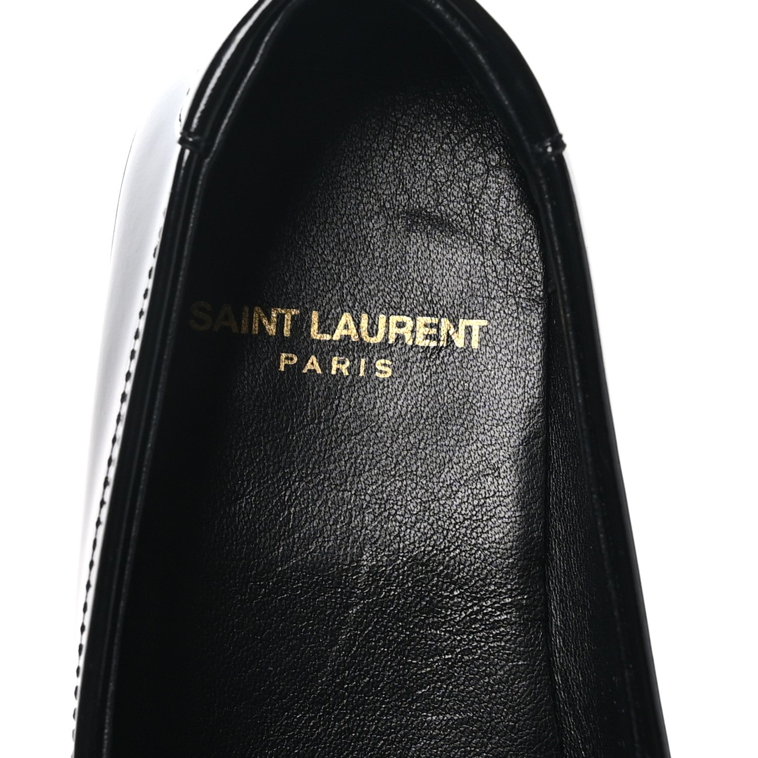 Saint Laurent Magnum Lux Chunky Le Loafer Penny Slippers 35.5 Black 7 of 9