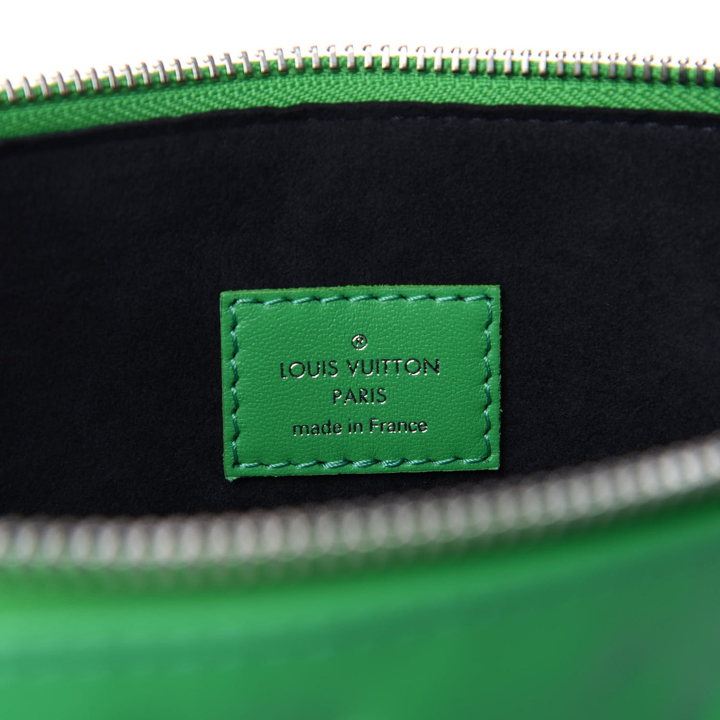 Lambskin Embossed Monogram Coussin PM LV Motion Green
