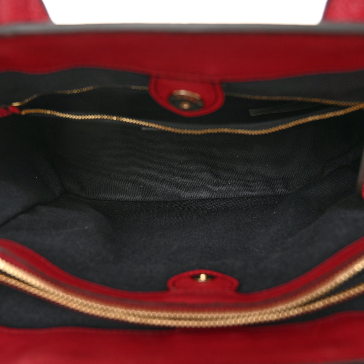 Derby Calfskin House Check Medium Banner Tote Russet Red