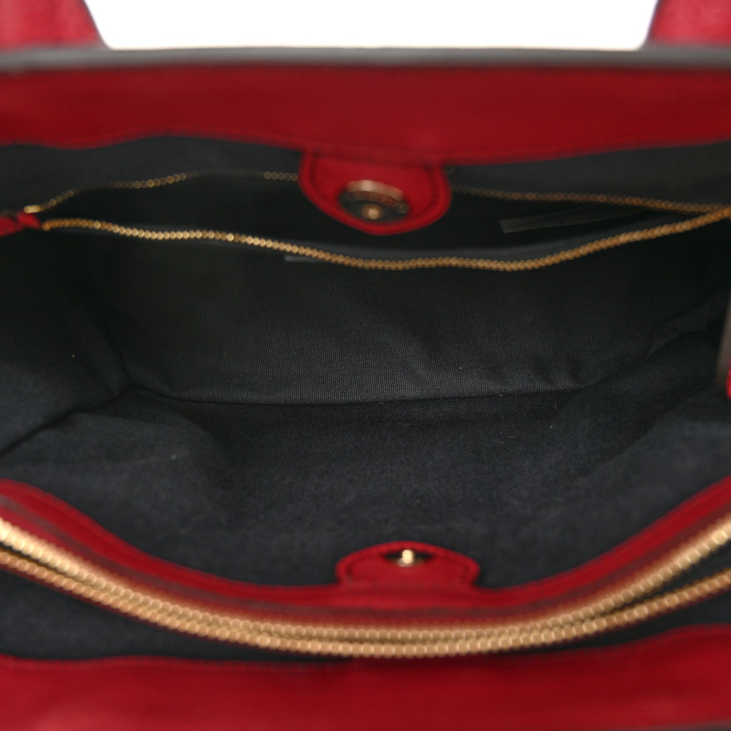 Burberry Derby Calfskin House Check Medium Banner Tote Russet Red 5 of 13