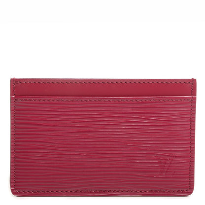 Louis Vuitton Epi Card Holder Fuchsia 1 of 7