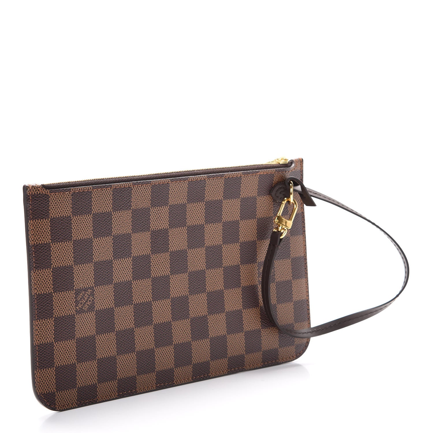 Louis Vuitton Damier Ebene Neverfull MM GM Pochette 2 of 7
