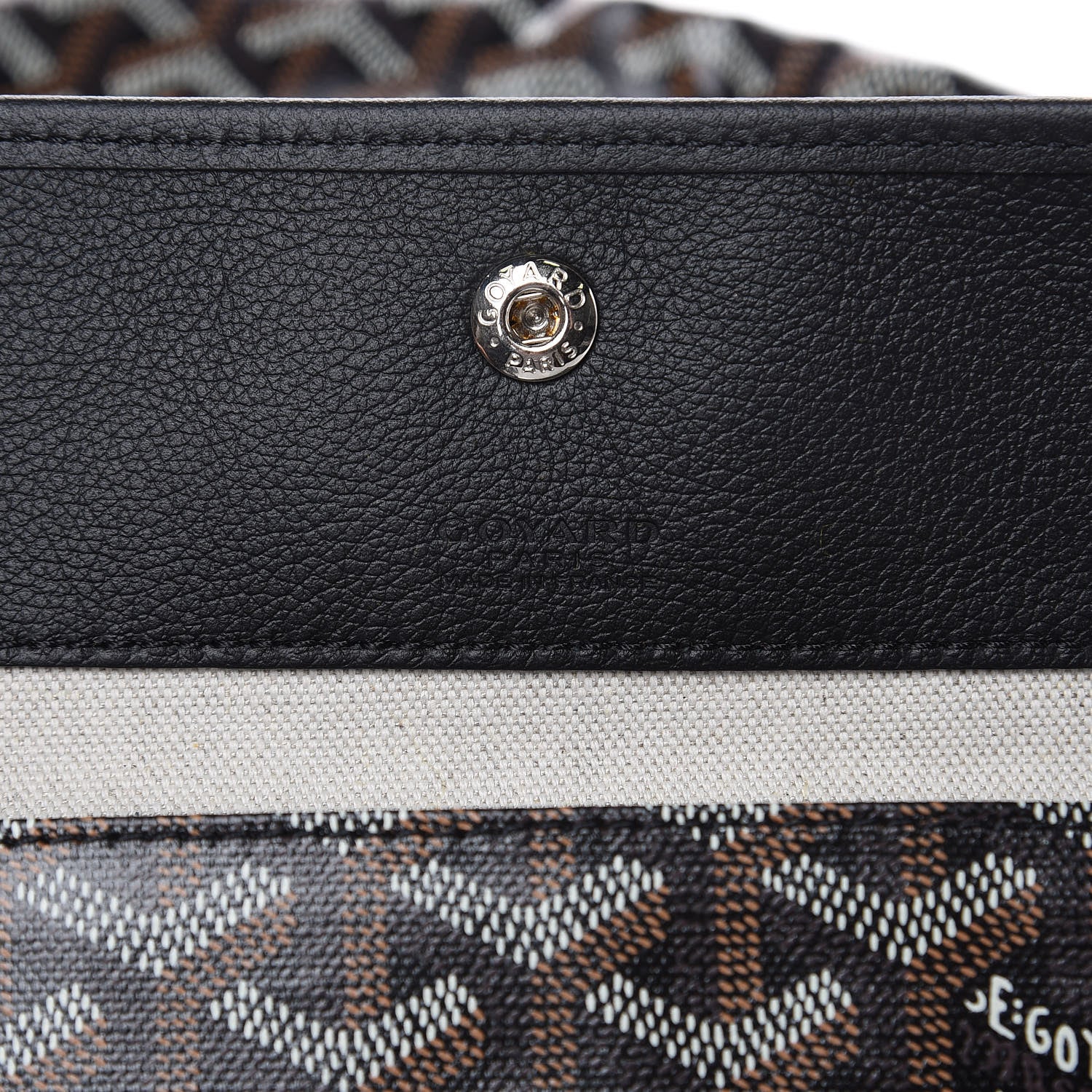 Goyard Goyardine Saint Louis GM Black 7 of 9