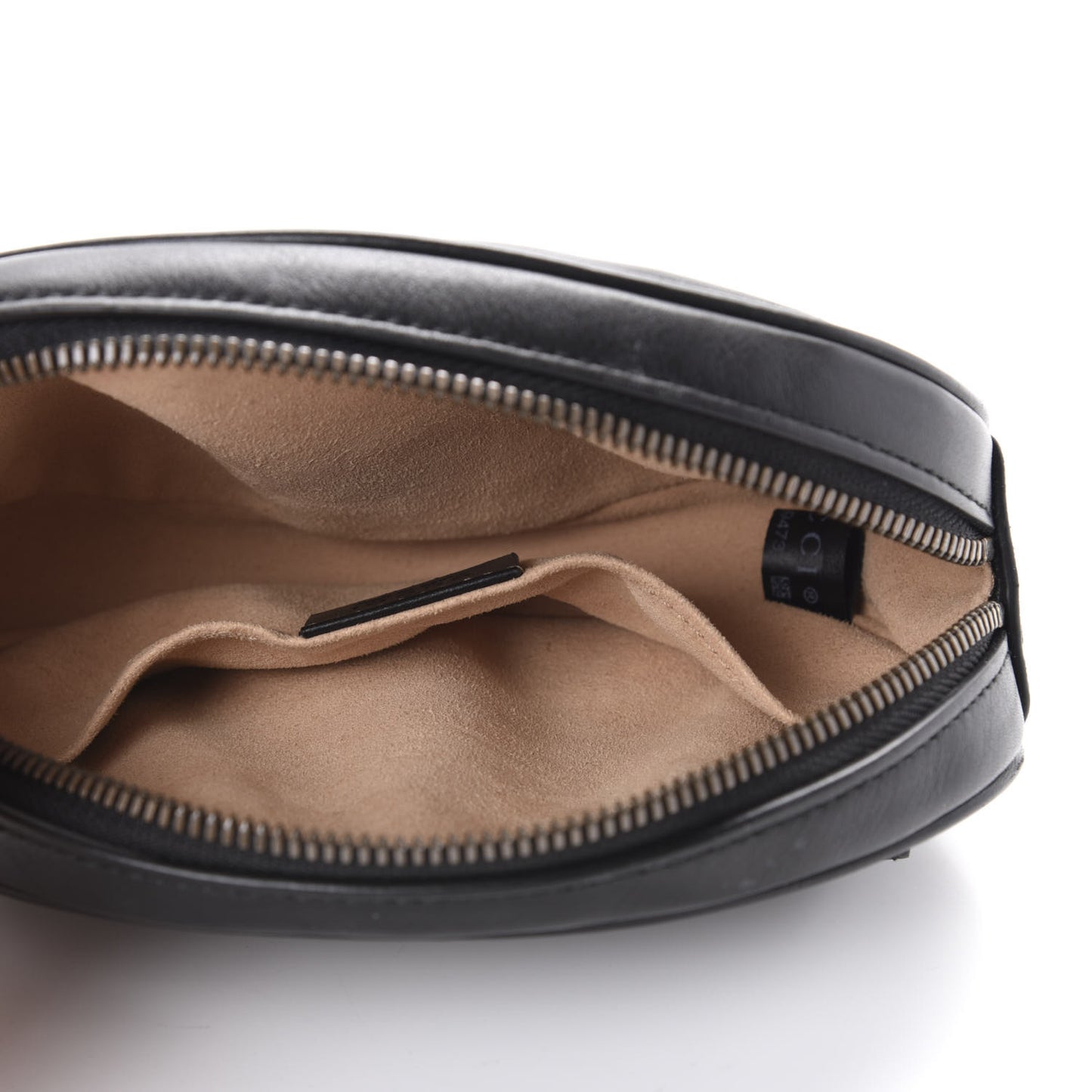 Calfskin Matelasse GG Marmont Belt Bag 85 34 Black