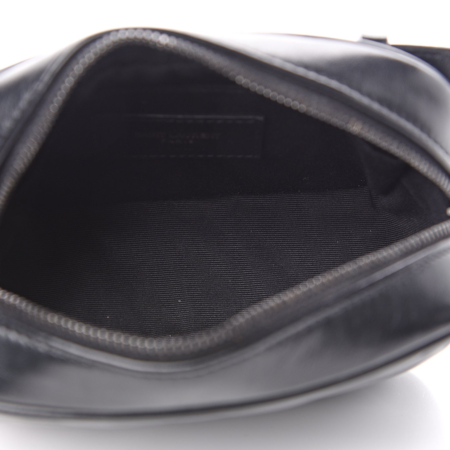 Calfskin Matelasse Monogram Lou Belt Bag Black