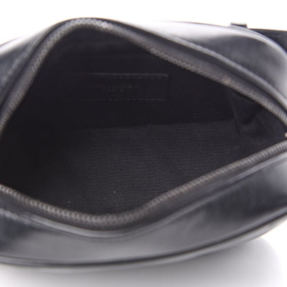 Saint Laurent Calfskin Matelasse Monogram Lou Belt Bag Black 4 of 8