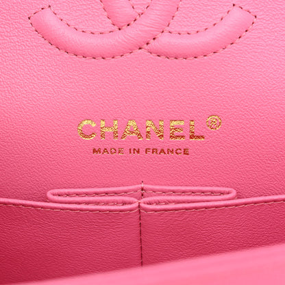 Chanel Caviar Quilted Small Double Flap Pink 6 of 10