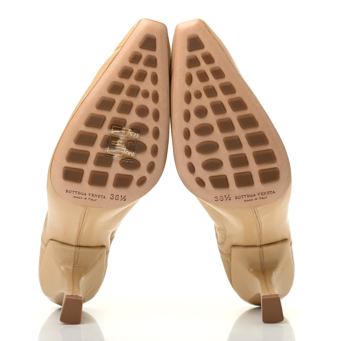 Crushed Nappa Madame 90mm Pumps 36.5 Cane Sugar
