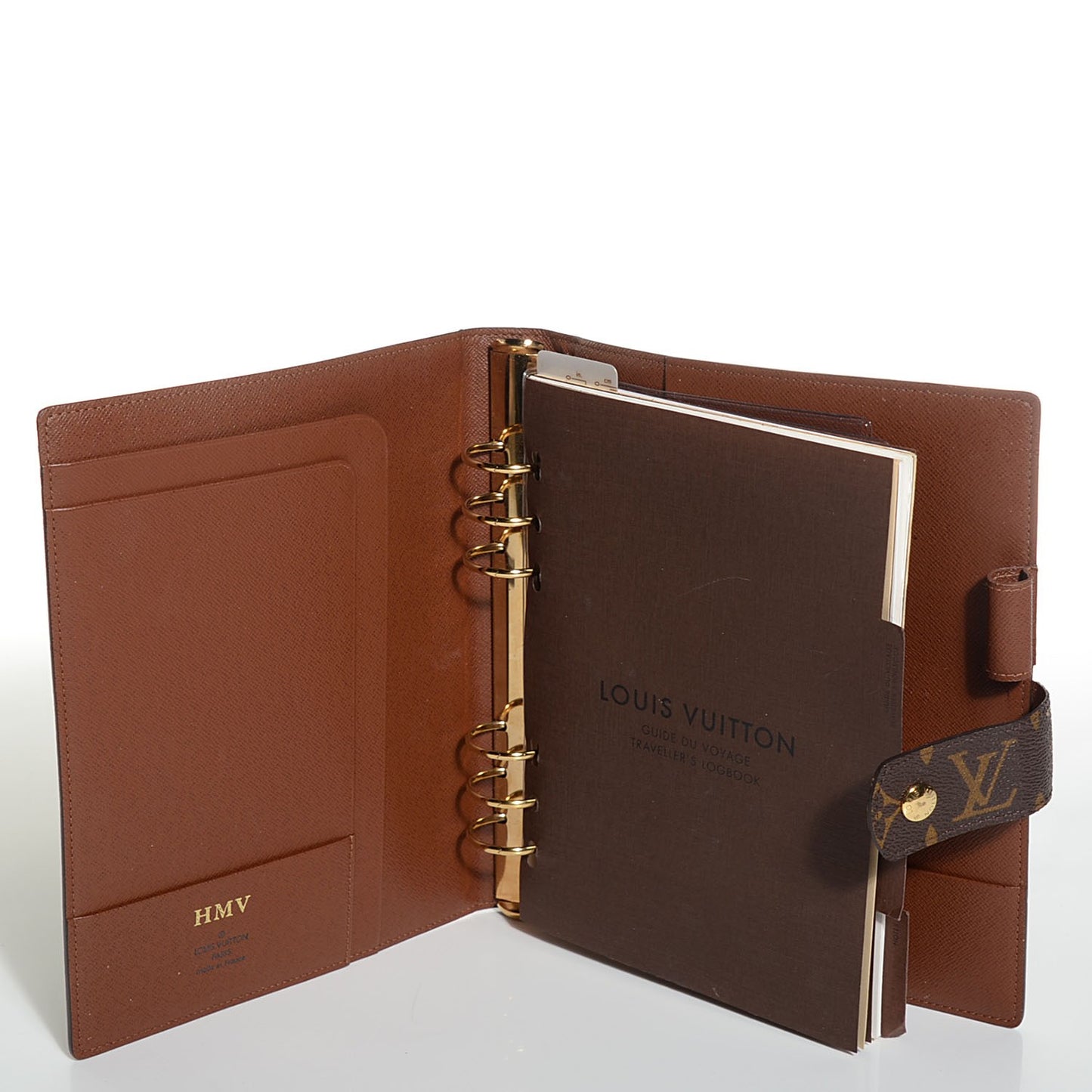 Monogram Large Ring Agenda Cover