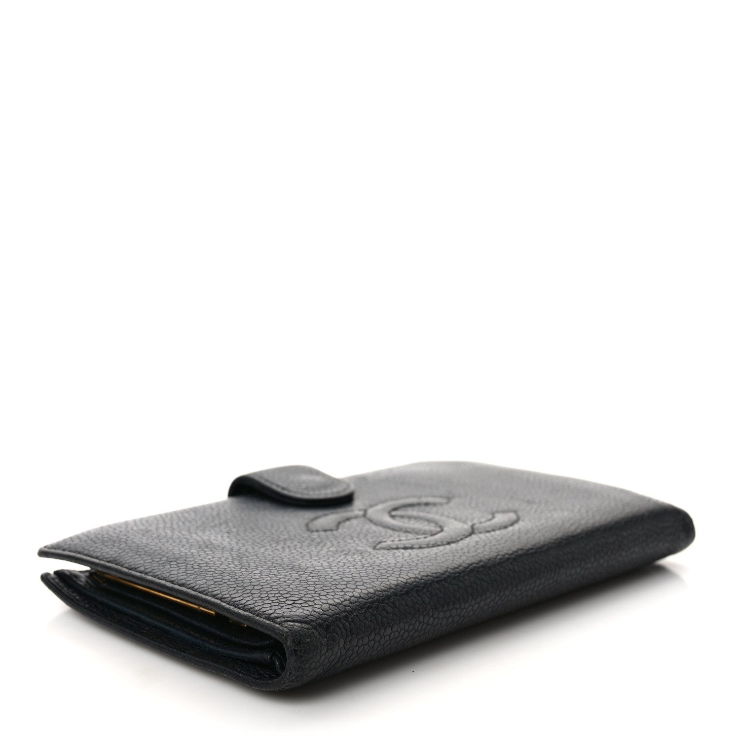 Chanel Caviar Timeless CC French Wallet Black 4 of 7