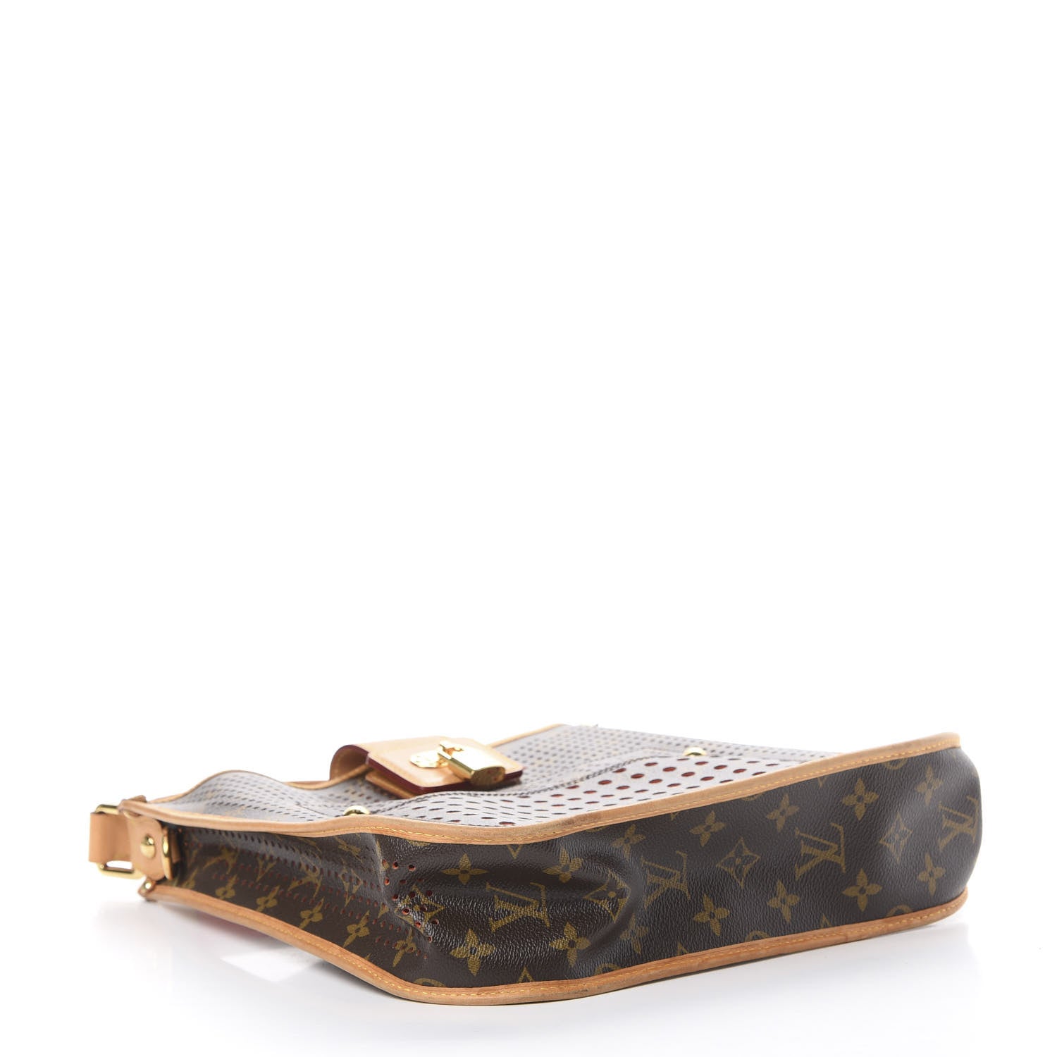 Louis Vuitton Monogram Perforated Musette Orange 3 of 14