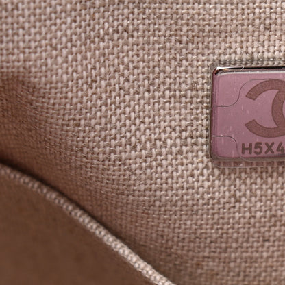 Chanel Mixed Fibers Small Deauville Tote Pink 7 of 12