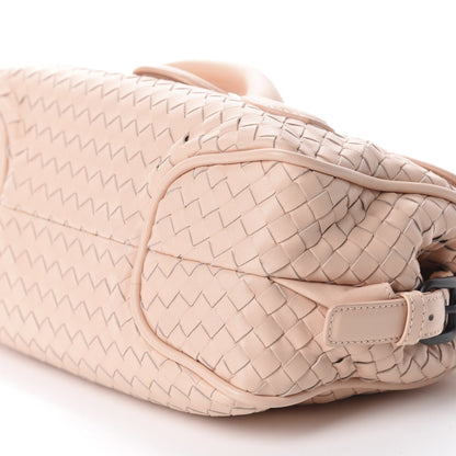 Bottega Veneta Nappa Intrecciato Rialto Shoulder Bag Flamingo 7 of 9