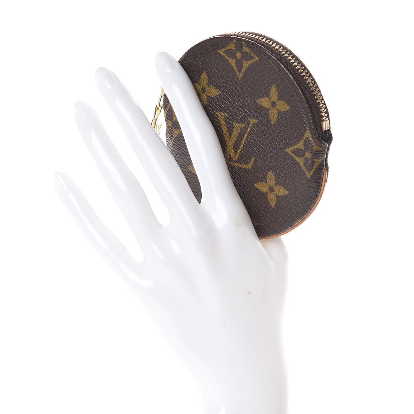 Monogram Round Coin Purse