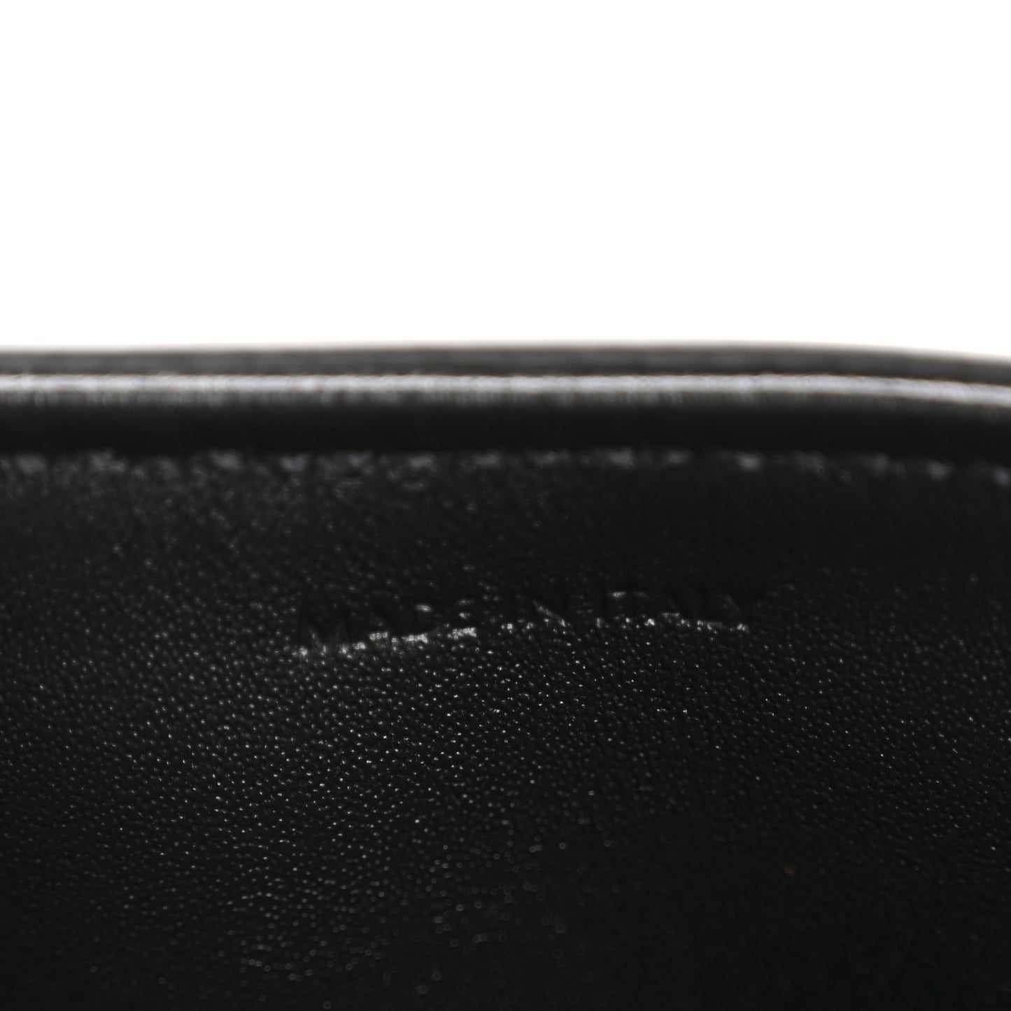 Shiny Calfskin Teen Besace Black