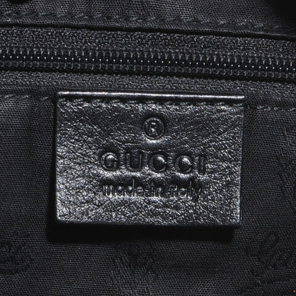Gucci Guccissima New Ladies Web Hobo Black 6 of 7